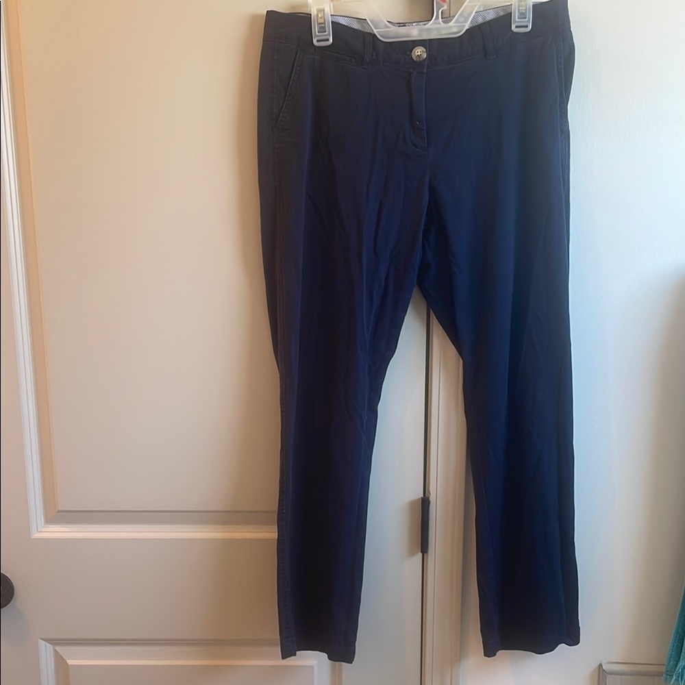 Crown & Ivy Blue Chinos Classic Style